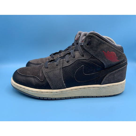 Jordan Other - NIKE AIR JORDAN 1 Mid 2013 DS Basketball Sneakers Shoes 554725-018 Kid's Sz 4.5Y
